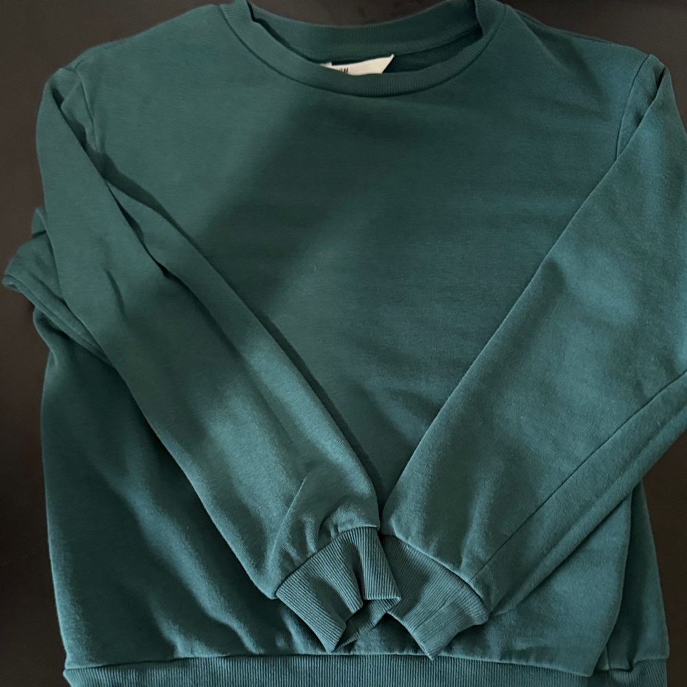 H&M Kids Long Sleeve Teal Tee